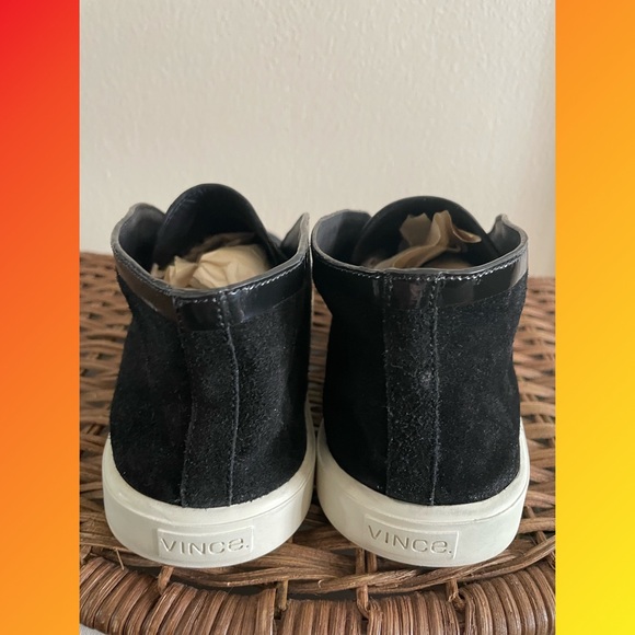 Vince Suede and patent leather Slip on kicks - Picture 3 of 6